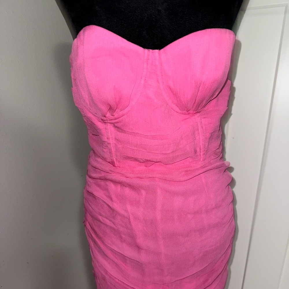 Camila Coehlo Loire Gown in Pink Medium Dress - Picture 7 of 11
